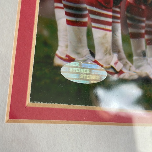 Steiner Sports 8x10 Joe Montana 49ers Huddle Memorabilia Hand-Signed Print - Picture 4 of 14